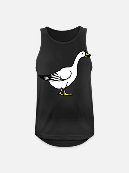 goose - Men's Breathable Tank Top - black