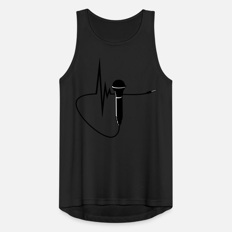 singing_pulse Männer Tank Top atmungsaktiv