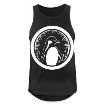 Pingouin - Débardeur respirant Homme - noir - Devant - Nick (188cm)
