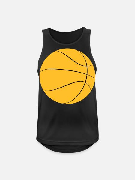basketball - Männer Tank Top atmungsaktiv - Schwarz