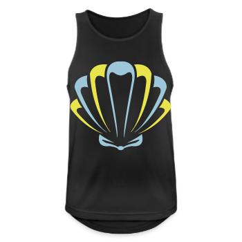 shell - Men's Breathable Tank Top - black - Front - Nick (188cm)
