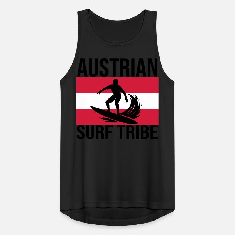 Chemise de surf Austrian Surf Tribe Débardeur respirant Homme