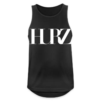 The wolf, the lamb, on the green meadow ... HURZ! - Men's Breathable Tank Top - black - Front - Nick (188cm)