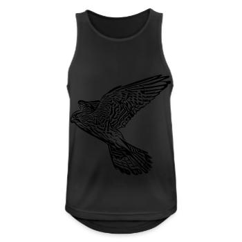 Falcon - Men's Breathable Tank Top - black - Front - Nick (188cm)