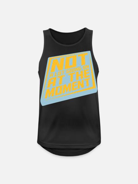 Not much going on - Men's Breathable Tank Top - black