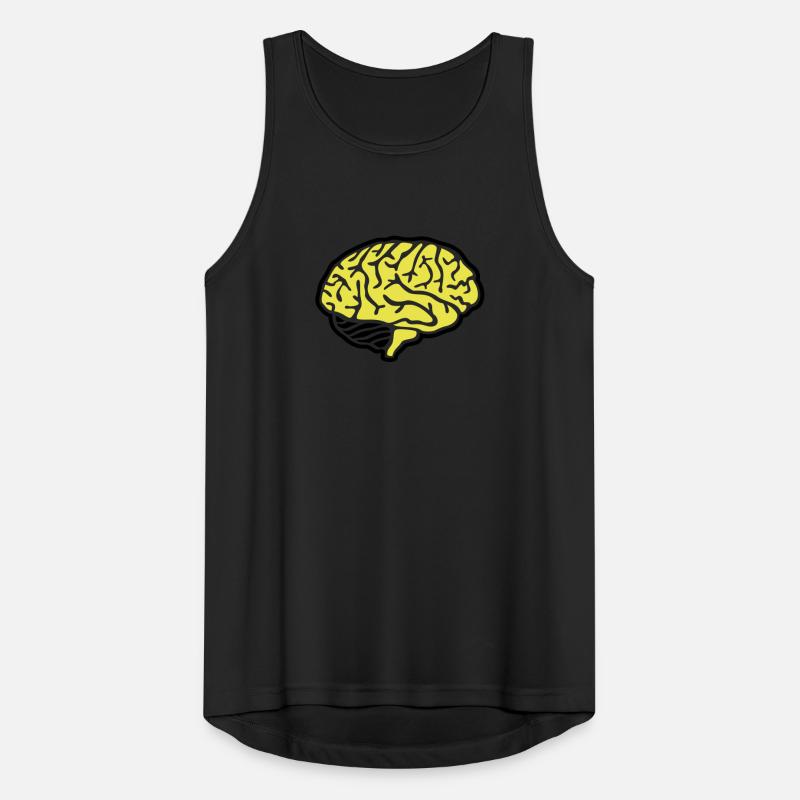 Brain Men's Breathable Tank Top