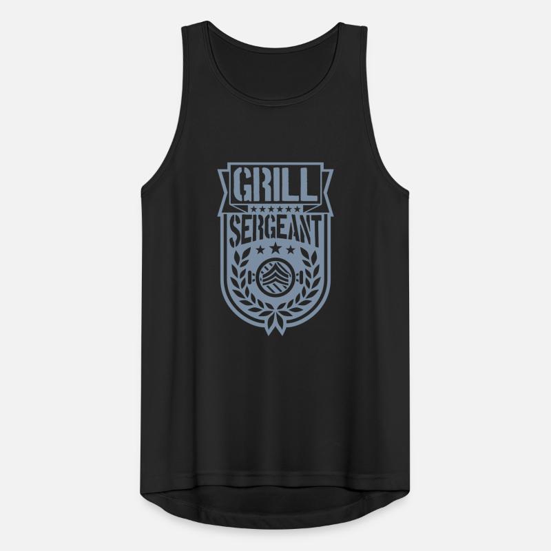 Grill Sergeant Grill Saison Grill Master Débardeur respirant Homme