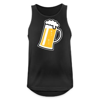 XLustiges Design Für Fröhliche Anlässe (R / 3) - Männer Tank Top atmungsaktiv - Schwarz - Vorne - Nick (188cm)