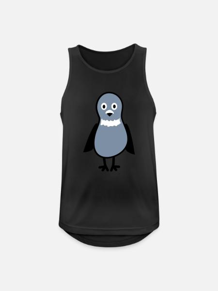 Dove 3 - Men's Breathable Tank Top - black