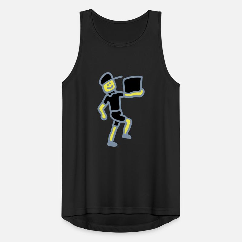 Paketdienst Post 3 Männer Tank Top atmungsaktiv