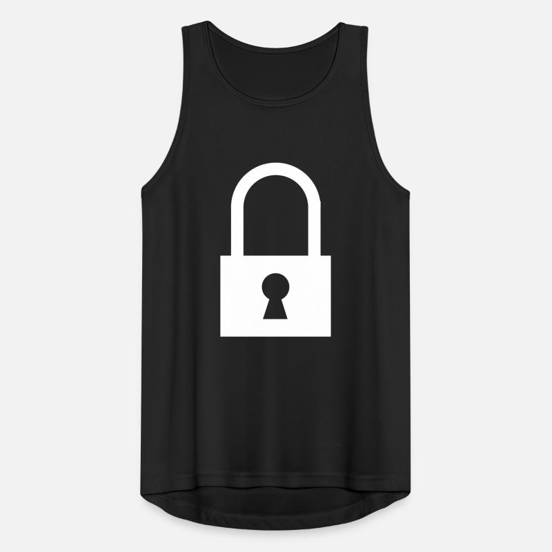 Locked lock / locks / keys Men's Breathable Tank Top