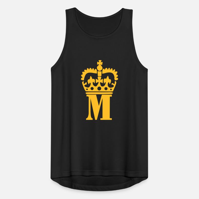 Buchstabe M Männer Tank Top atmungsaktiv