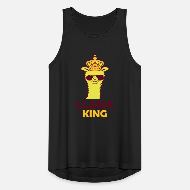 Llama King Chef cool Débardeur respirant Homme