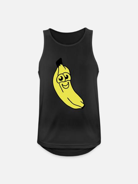 small banana - Men's Breathable Tank Top - black
