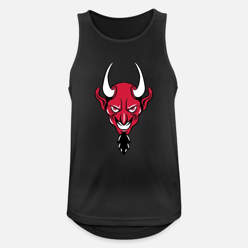 Devil evil dangerous - Men's Breathable Tank Top - black