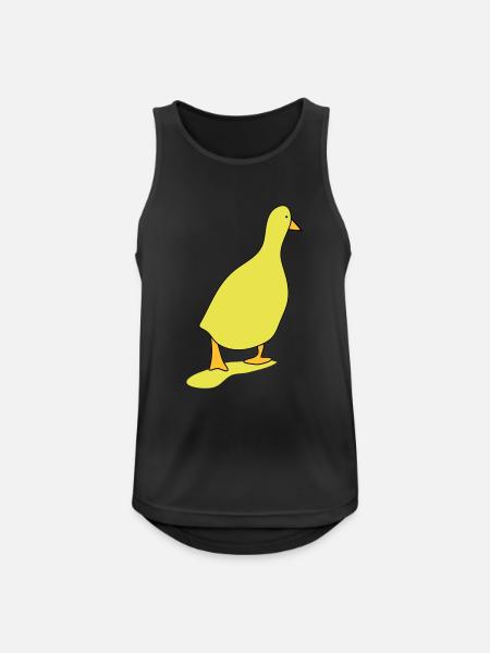 Entenvogel 3 - Männer Tank Top atmungsaktiv - Schwarz