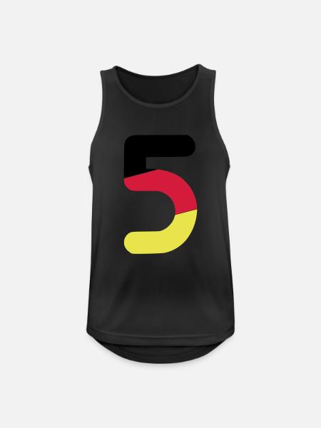 EM 2012 Deutschland Fußball Nationalmannschaft - Andningsaktiv tanktopp herr - svart