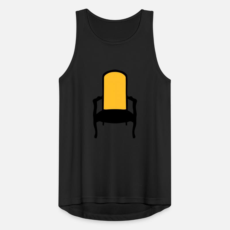alten Sessel Sessel 2 Männer Tank Top atmungsaktiv