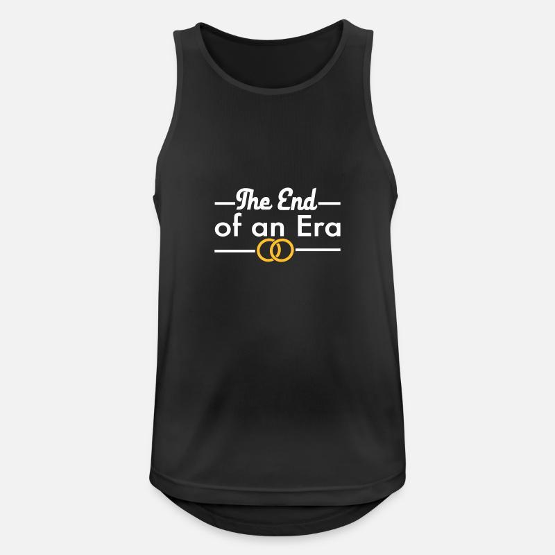 Junggesellenabschied - Männer Tank Top atmungsaktiv - Schwarz