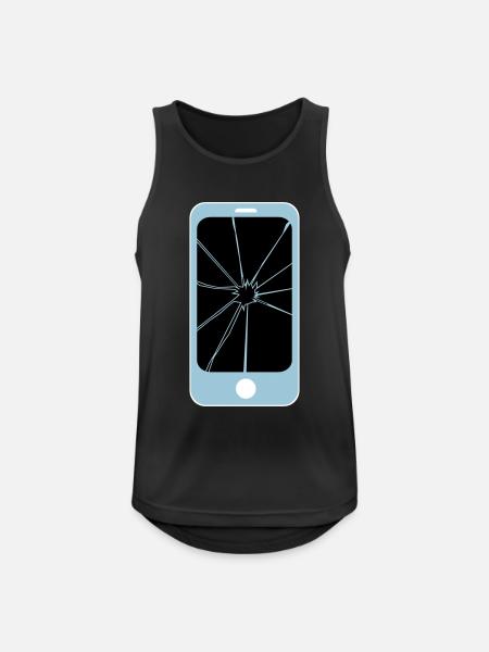 spider app - Men's Breathable Tank Top - black