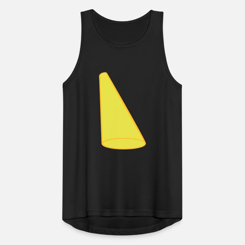 Light Cone Spotlight Stage Design Men's Breathable Tank Top