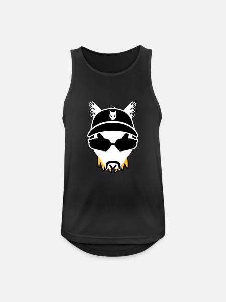 Ekuroeil King - Men's Breathable Tank Top - black