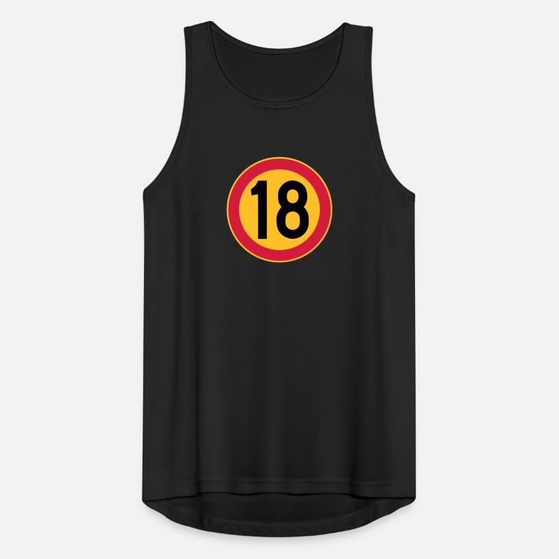 18 speed limit Men's Breathable Tank Top