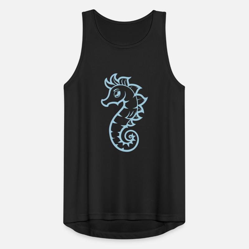 seepferd seepferdchen Männer Tank Top atmungsaktiv