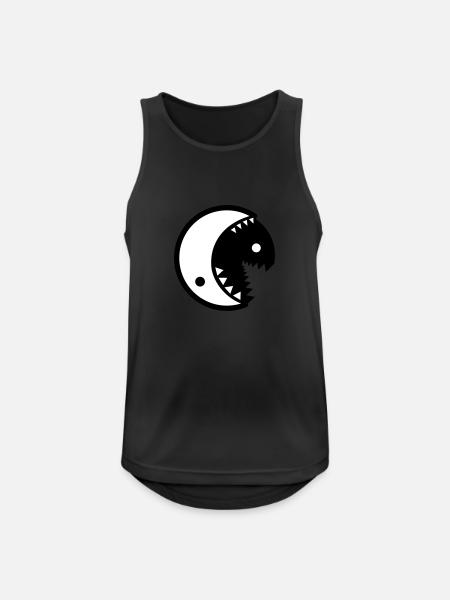 Alternative yin yang - Men's Breathable Tank Top - black