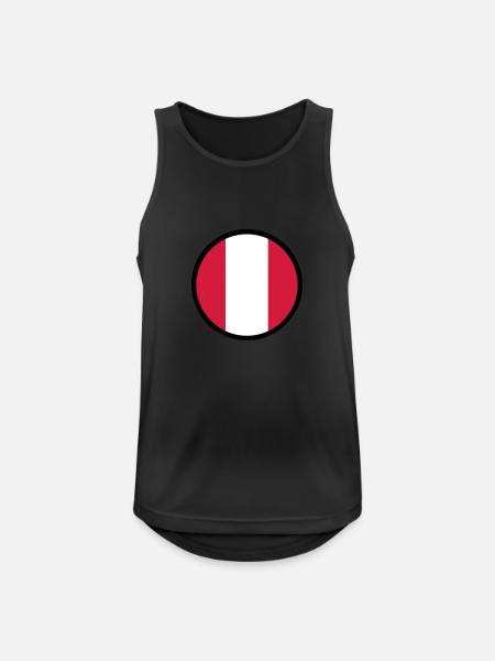 Under The Sign Of Peru - Men's Breathable Tank Top - black