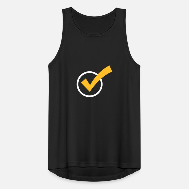 A Checkmark Men's Breathable Tank Top