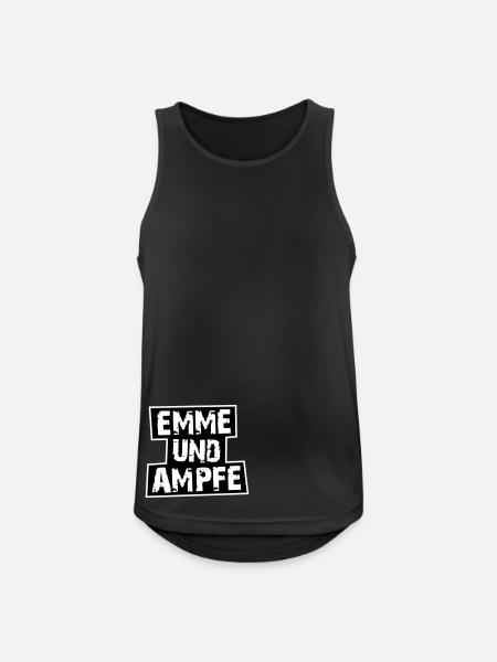 MINIMAL EVAPORATION - Men's Breathable Tank Top - black