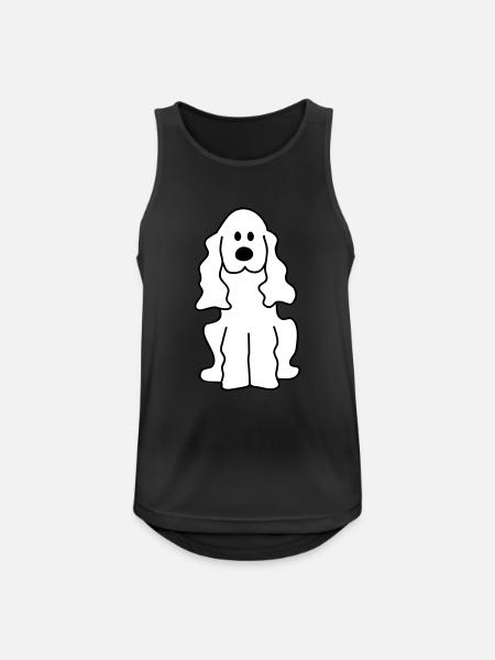 Cocker Spaniel - Men's Breathable Tank Top - black