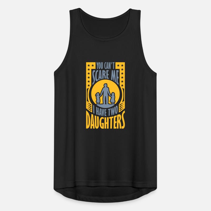 I have two daughters Männer Tank Top atmungsaktiv