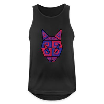 Cubekuroeil - Men's Breathable Tank Top - black - Front - Nick (188cm)