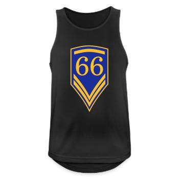 66 - Men's Breathable Tank Top - black - Front - Nick (188cm)