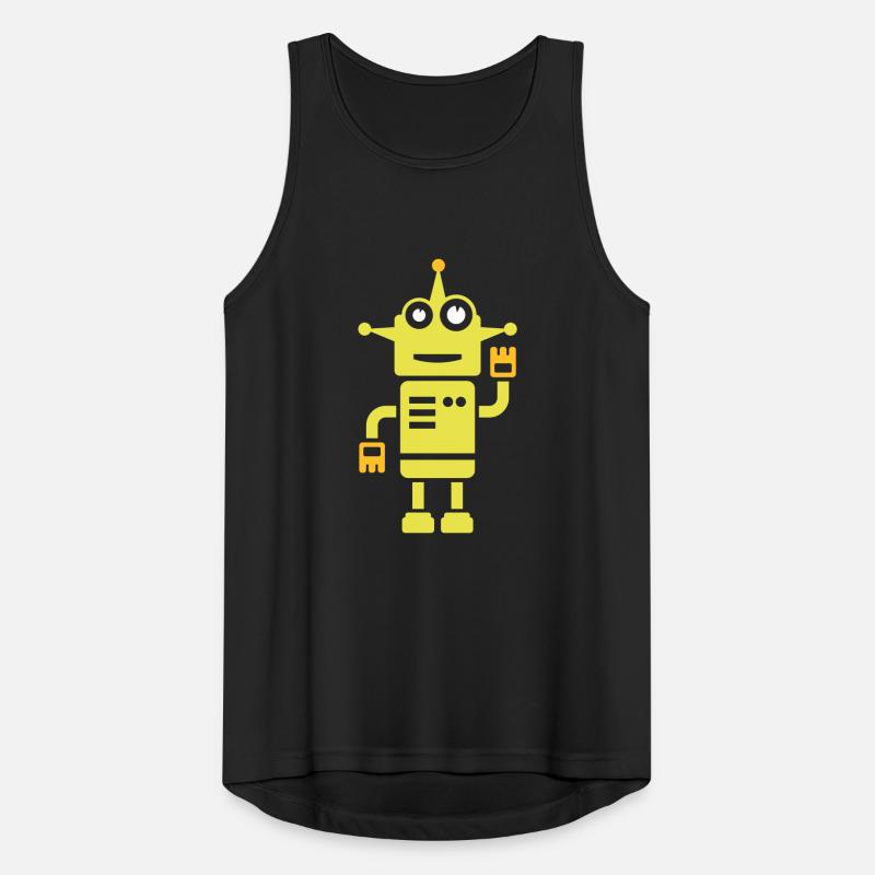 Roboter Geschenk Männer Tank Top atmungsaktiv