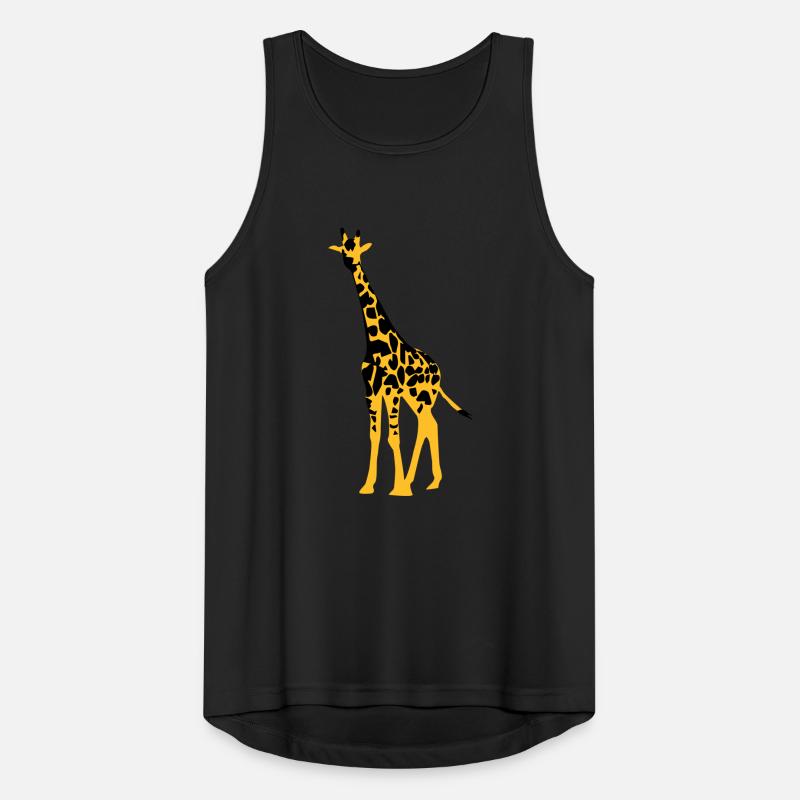 giraffe Men's Breathable Tank Top