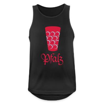 Palatinate - Men's Breathable Tank Top - black - Front - Nick (188cm)