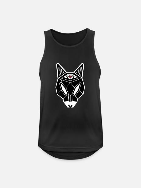 Mekuroeil - Men's Breathable Tank Top - black