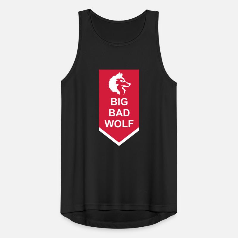 big bad wolf quote Men's Breathable Tank Top