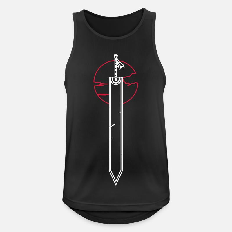 Dragonslayer - Men's Breathable Tank Top - black