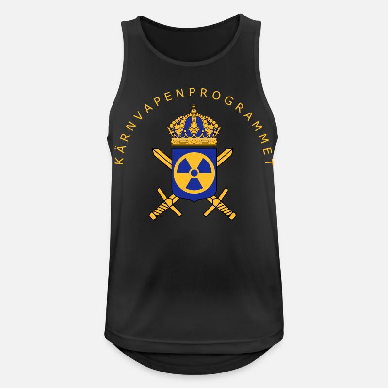 The Swedish Nuclear Weapons Programme - Men's Breathable Tank Top - black