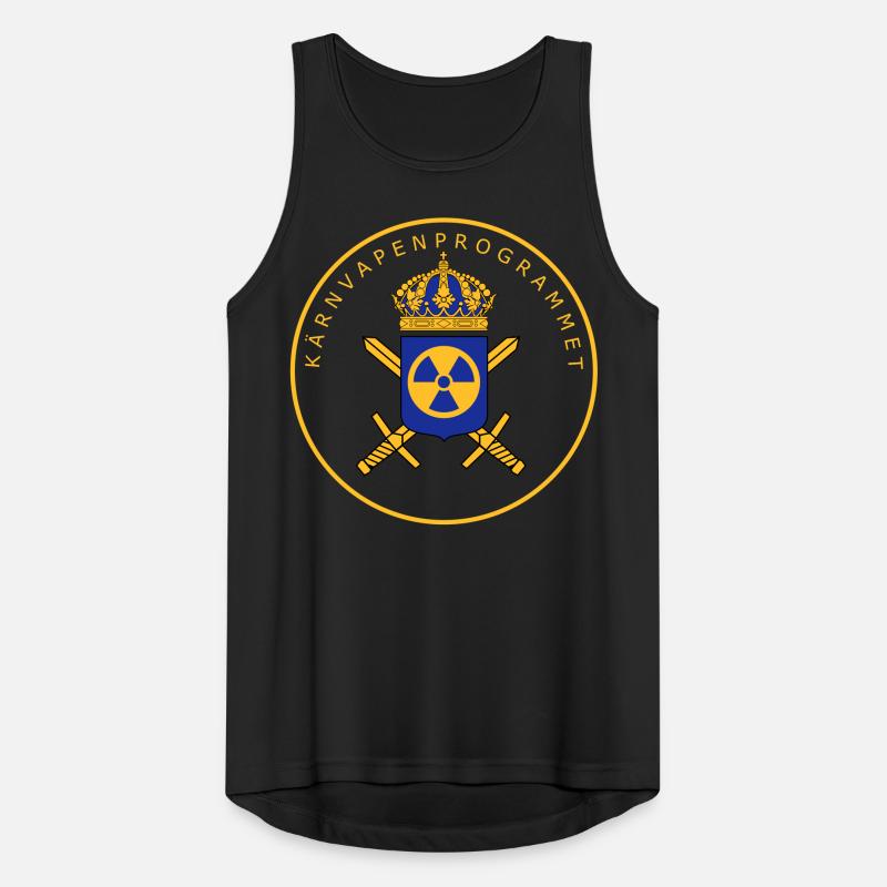 The Swedish Nuclear Weapons Programme Men's Breathable Tank Top