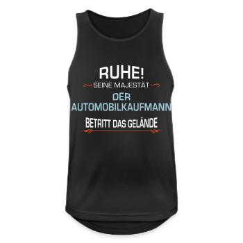 Automotive salesman profession - Men's Breathable Tank Top - black - Front - Nick (188cm)