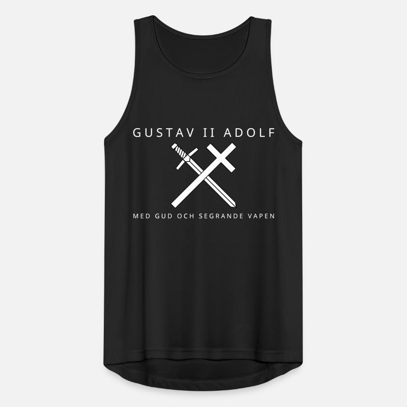 Gustav II. Adolf Männer Tank Top atmungsaktiv