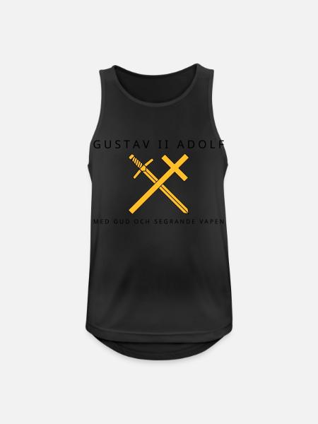 Gustav II Adolf - Men's Breathable Tank Top - black