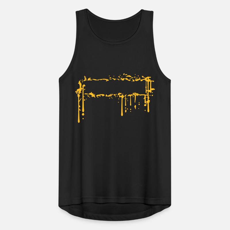 Urine Dirt Frame Men's Breathable Tank Top