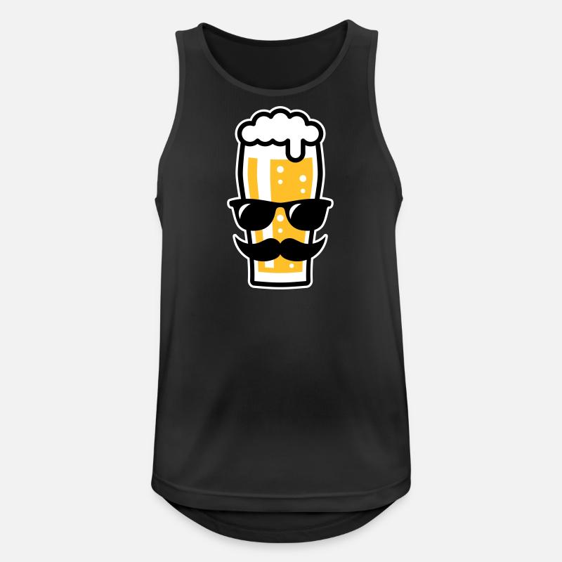 Sunglasses Summer (Three Colours) - Men's Breathable Tank Top - black