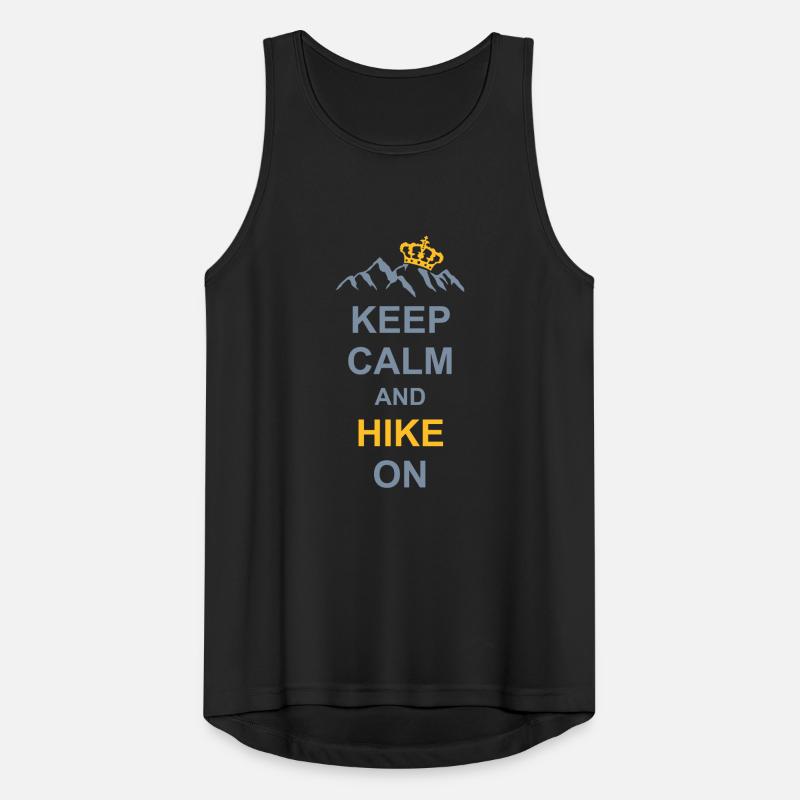 Keep calm and hike Men's Breathable Tank Top